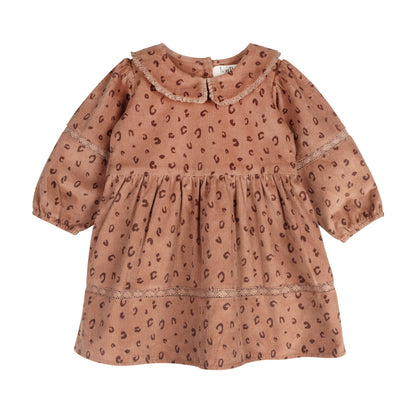 Cord Crush Animal Print Dress