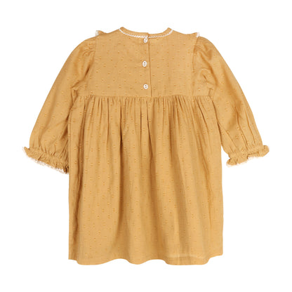 Dobby Delight Golden Hour Dress