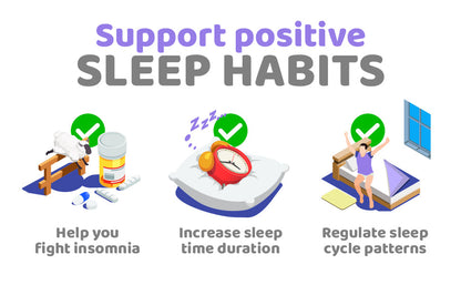 Snooze Melatonin Sleep Patches  - Travel 8 Pack