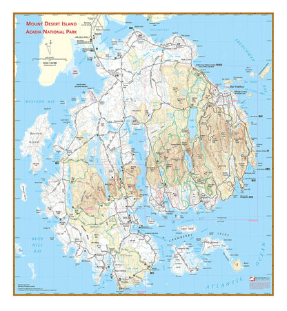 Giclée Print of Acadia National Park - Mount Desert Island