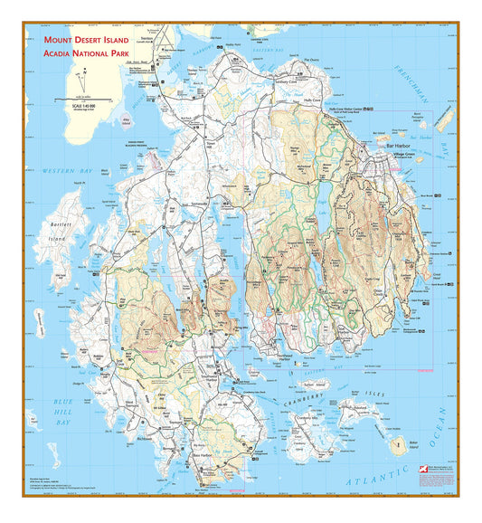 Giclée Print of Acadia National Park - Mount Desert Island