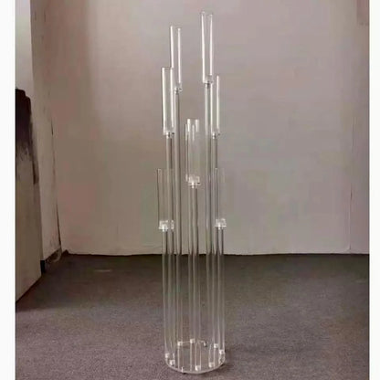 Acrylic 8-Arm Candelabra Wedding Table Centerpiece