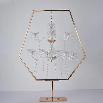 Acrylic Candelabra Wedding Centerpieces 5-Pack