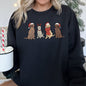 Adorable Christmas Dogs Sweatshirt