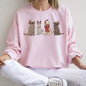 Adorable Christmas Dogs Sweatshirt