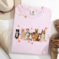 Adorable Dogs, Easter, Bunny, Jesus, Rabbit, Holiday Tshirt Comfort Colors T-Shirt