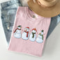 Adorable Snowman, Christmas, Winter, Santa, Xmas Tshirt Comfort Colors T-Shirt