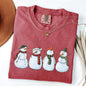 Adorable Snowman, Christmas, Winter, Santa, Xmas Tshirt Comfort Colors T-Shirt