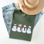 Adorable Snowman, Christmas, Winter, Santa, Xmas Tshirt Comfort Colors T-Shirt