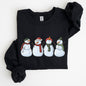 Adorable Snowman, Christmas, Winter, Santa, Xmas Sweatshirt