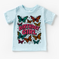 Girls Butterfly Birthday Shirt - Girls Birthday Tee