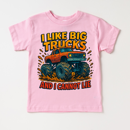I Like Big Trucks And I Cannot Lie Shirt - Monster Truck Tee