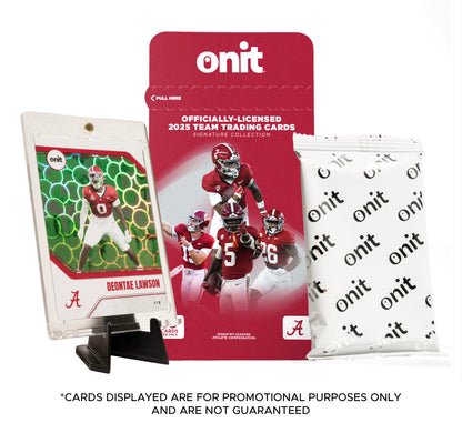 University of Alabama Football 2025 Trading Cards - Single Pack