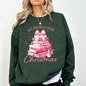 All Booked For Christmas, Coquette, Reading, Teacher, Winter, Santa, Xmas Sweatshirt