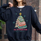 All Booked For Christmas, Reading, Teacher, Winter, Santa, Xmas Sweatshirt