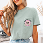 Always Late, Skeleton, Mood, Vibe, Pocket, Comfort Colors Pocket T-Shirt