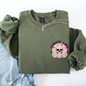 Always Late, Skeleton, Mood, Vibe, Pocket Sweatshirt