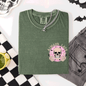 Always Late, Skeleton, Mood, Vibe, Pocket, Comfort Colors T-Shirt