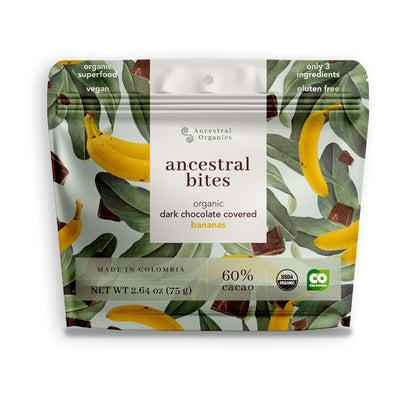 Organic Dark Chocolate Covered Banana