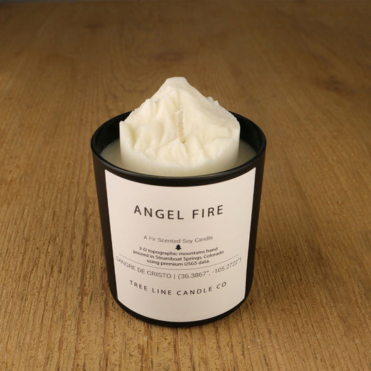 Angel Fire Candle