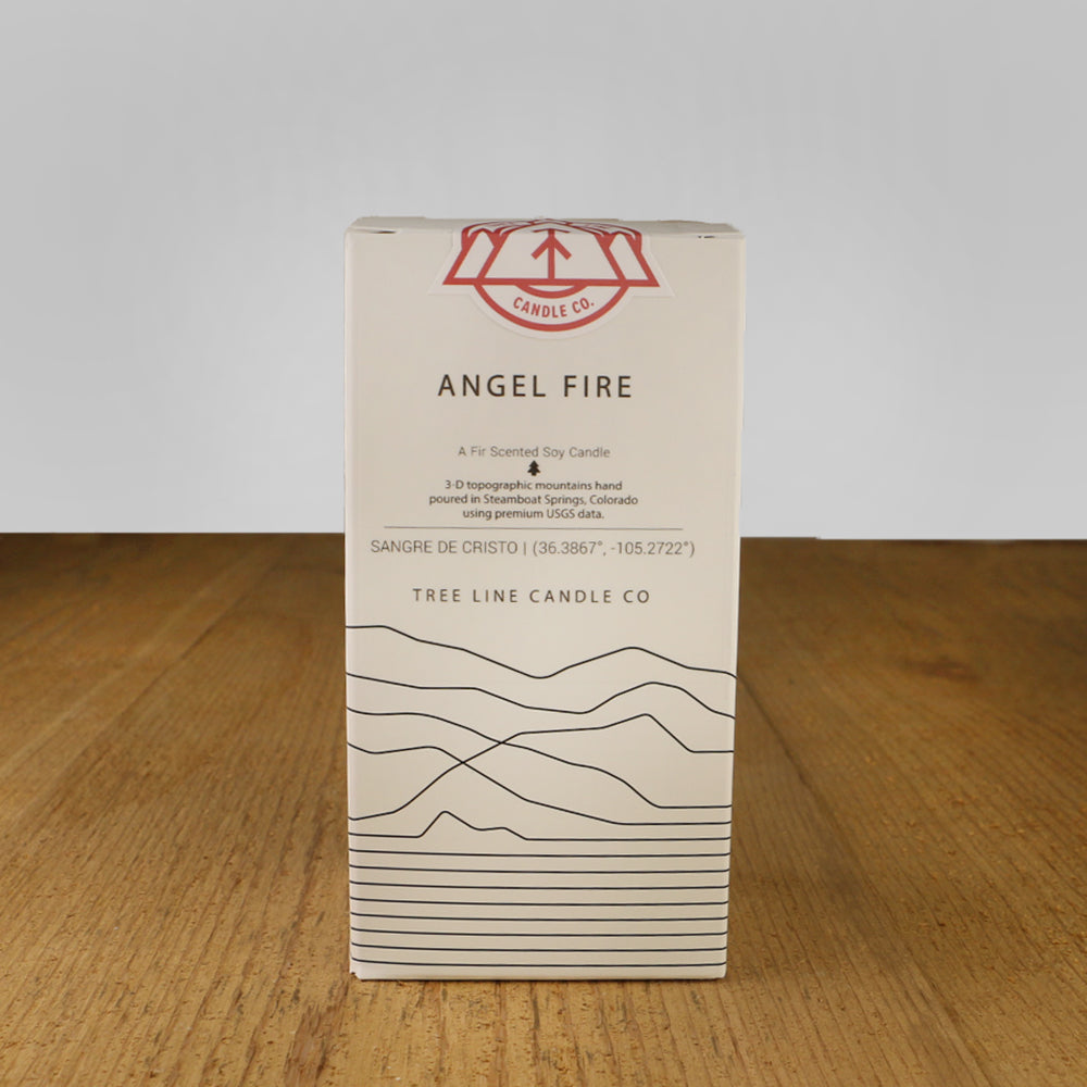 Angel Fire Candle