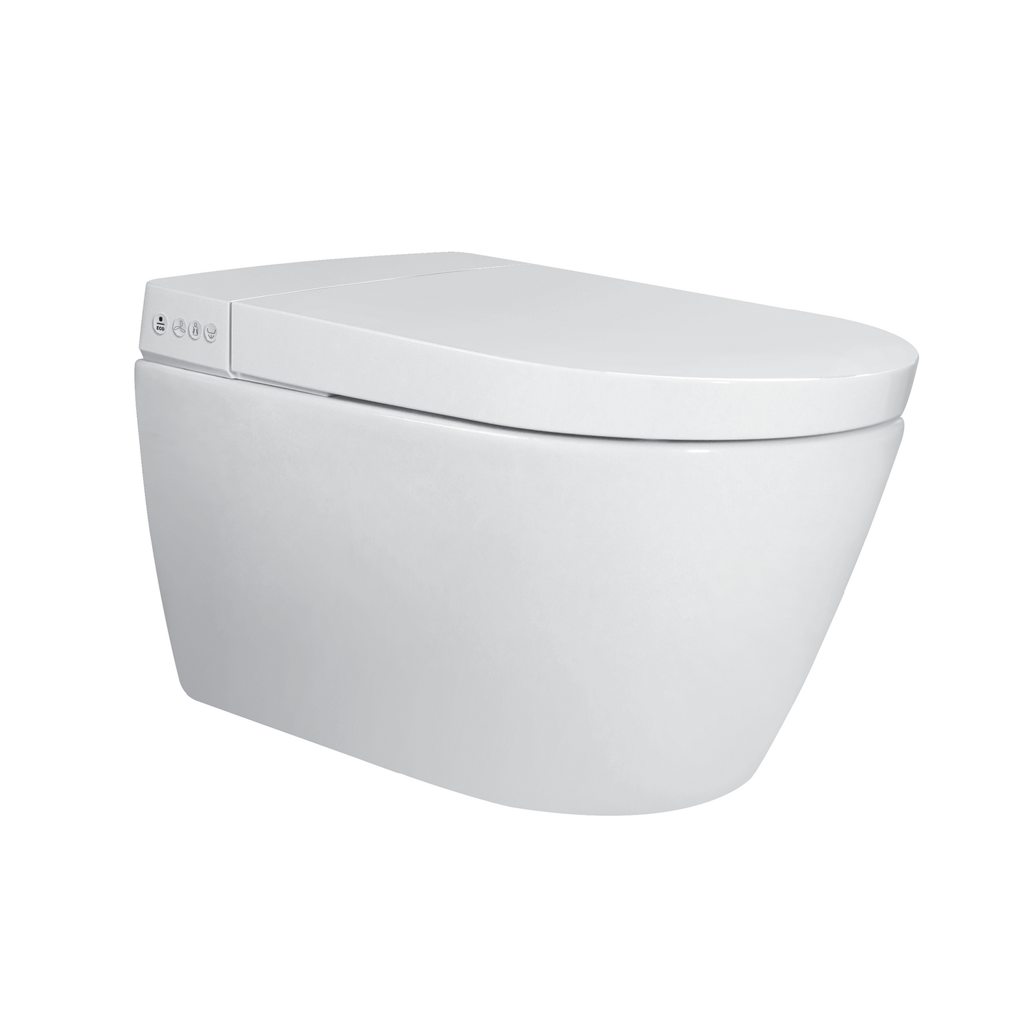 Fine Fixtures SWT1W Aqueous™ Smart Wall-Hung Toilet & Bidet Seat