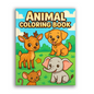 Animal Coloring Book - Fun and Easy Designs of Lions, Giraffes, Elephants & More