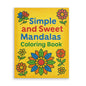 Simple and Sweet Mandalas Coloring Book - 48 Coloring Pages