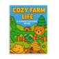 Cozy Farm Life: A Kawaii Coloring Book - Super Cute Animal Characters