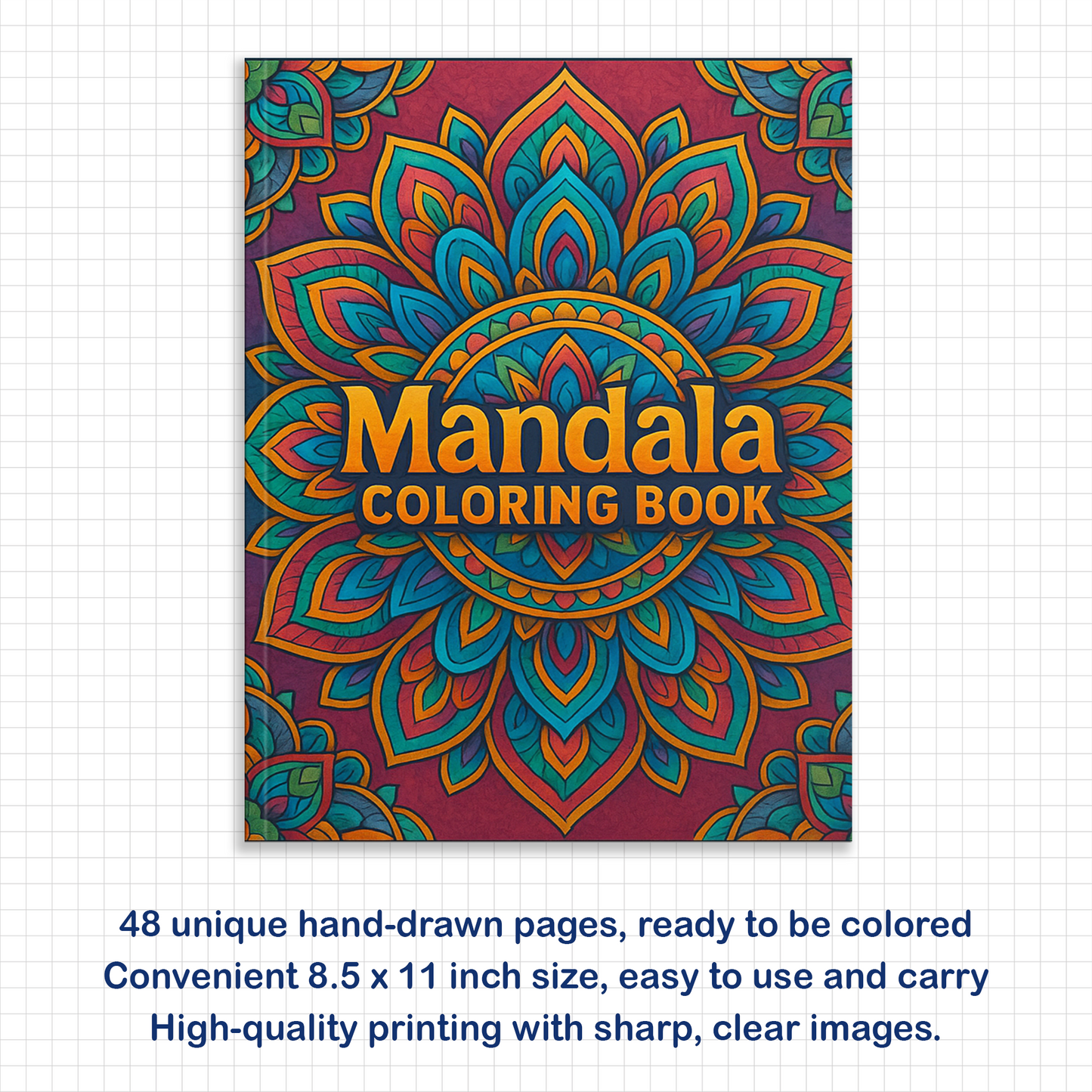 Mandala Coloring Book - Relaxing and Intricate Designs to Color