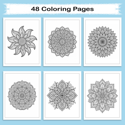 Mandala Coloring Book – Intricate Designs to Color and Relax