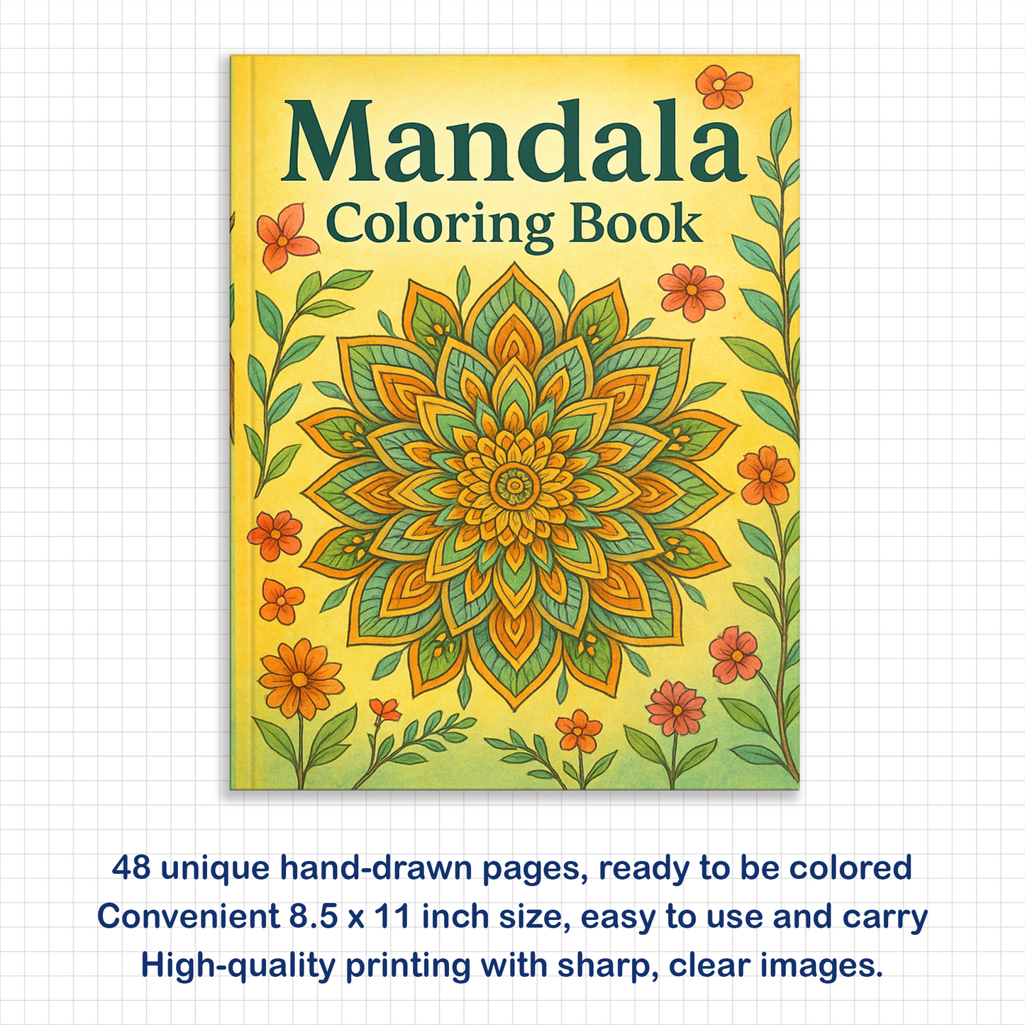 Mandala Coloring Book - Beautiful Circular Patterns for Stress Relief