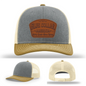 Dirty Hands Clean Money Hat | Blue Collar Leather Patch Design