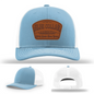 Dirty Hands Clean Money Hat | Blue Collar Leather Patch Design