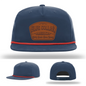 Dirty Hands Clean Money Hat | Blue Collar Leather Patch Design