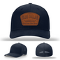 Dirty Hands Clean Money Hat | Blue Collar Leather Patch Design