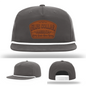 Dirty Hands Clean Money Hat | Blue Collar Leather Patch Design