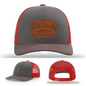 Dirty Hands Clean Money Hat | Blue Collar Leather Patch Design