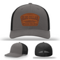 Dirty Hands Clean Money Hat | Blue Collar Leather Patch Design