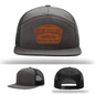Dirty Hands Clean Money Hat | Blue Collar Leather Patch Design