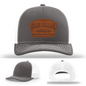 Dirty Hands Clean Money Hat | Blue Collar Leather Patch Design