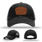 Dirty Hands Clean Money Hat | Blue Collar Leather Patch Design