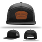 Dirty Hands Clean Money Hat | Blue Collar Leather Patch Design
