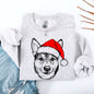 Australian Cattle Dog, Blue Heeler, Santa, Dog, Christmas, Dog Lover, Pet Sweatshirt