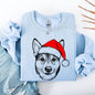Australian Cattle Dog, Blue Heeler, Santa, Dog, Christmas, Dog Lover, Pet Sweatshirt
