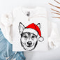 Australian Cattle Dog, Blue Heeler, Santa, Dog, Christmas, Dog Lover, Pet Sweatshirt