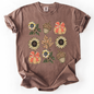Autumn Floral, Sunflowers, Pumpkin, Fall, Comfort Colors T-Shirt