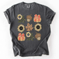 Autumn Floral, Sunflowers, Pumpkin, Fall, Comfort Colors T-Shirt