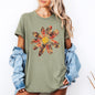 Autumn Flower, Beautiful Fall Floral, Tshirt