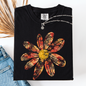 Autumn Flower, Beautiful Fall Floral, Comfort Colors T-Shirt